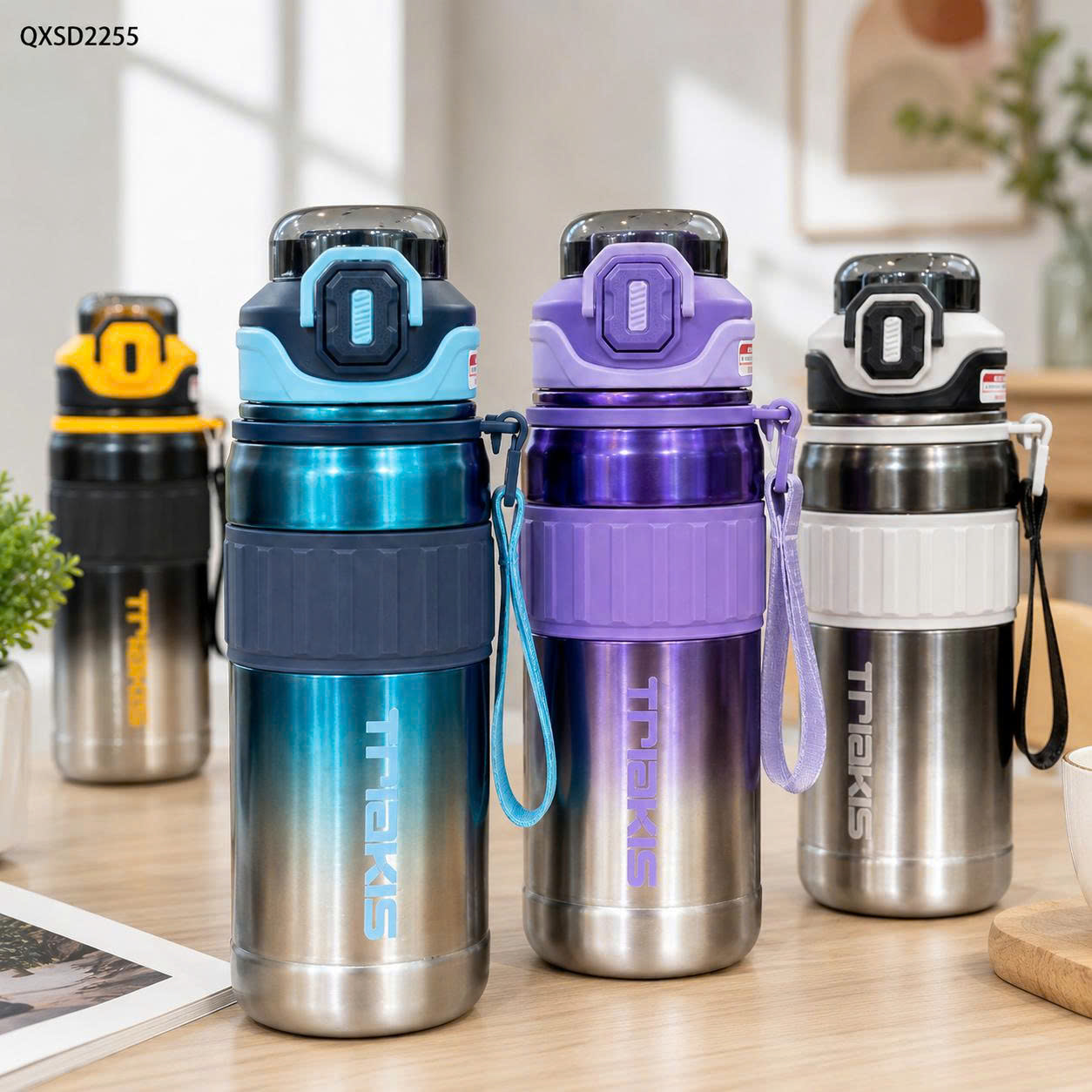 Bình Ly Giữ Nhiệt Inox QXSD2255 680ml Full VAT Bình Ly Giữ Nhiệt Inox QXSD2255 680ml Full VAT