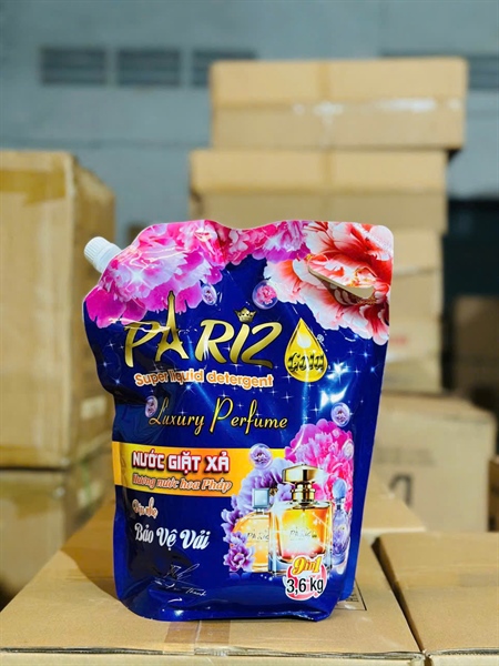 Nước Giặt Xả Pariz Túi 3,6kg Full Vat Nước Giặt Xả Pariz Túi 3,6kg Full Vat