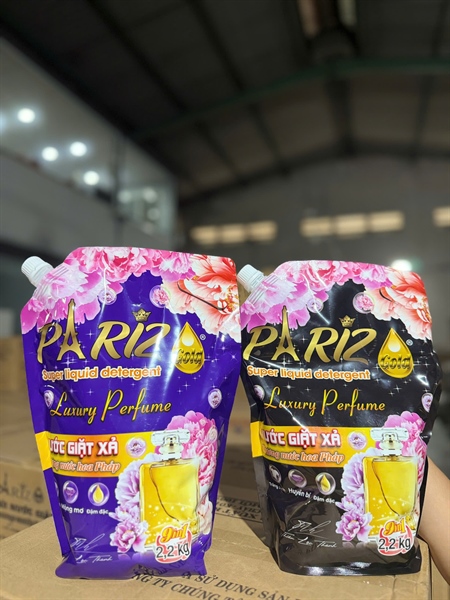 Nước Giặt Xả Pariz Dạng Túi 2,2kg Full Vat Nước Giặt Xả Pariz Dạng Túi 2,2kg Full Vat